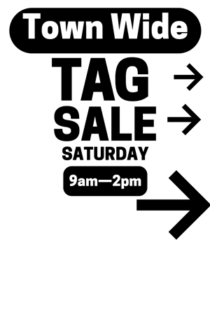tag sale